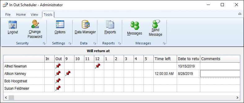 Windows 8 CyberMatrix In Out Scheduler full